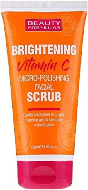 BEAUTY FORMULAS VIT C FACIAL WASH / SCRUB 150ML ASS