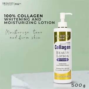 DR DAVEY COLLAGEN BEAUTY LOTION  WHITENING 500ML