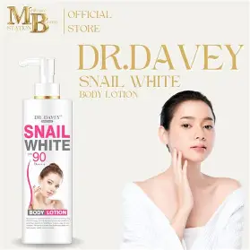 DR DAVEY SNAIL WHITE BODY LOTION 500ML