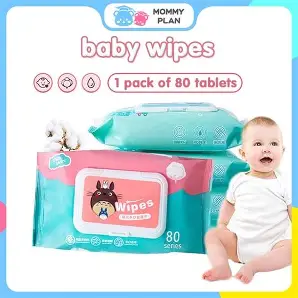 EAD TISSUE OIL BABY WIPES 80PCS EAD TISSUE OIL BABY WIPES 80PCS