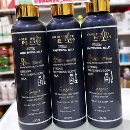 SOLID WHITE INJECTION GLUTA WHITENING MILK 400ML