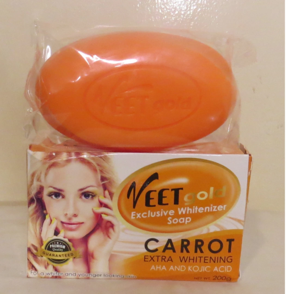 PURE KOJIC GOLD CARROT SOAP 200G PURE KOJIC GOLD CARROT SOAP 200G