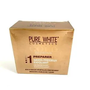 PURE WHITE GOLD EXFOLIATING SOAP 150G PURE WHITE GOLD EXFOLIATING SOAP 150G