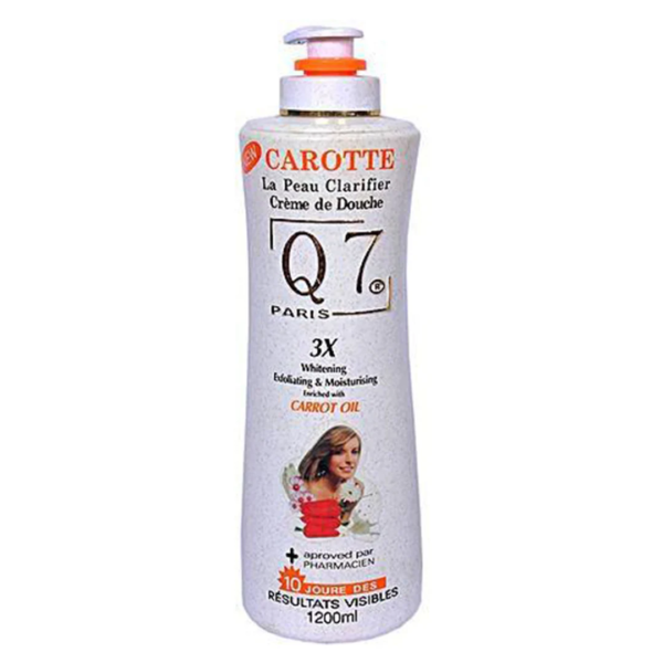Q7 CARROT OIL SHOWER GEL 1200ML Q7 CARROT OIL SHOWER GEL 1200ML