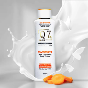Q7 CARROT WHITENING BODY MILK 500ML Q7 CARROT WHITENING BODY MILK 500ML
