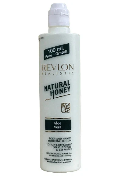 REVLON REALISTIC NATURAL HONEY AOLE VERA 600ML REVLON REALISTIC NATURAL HONEY AOLE VERA 600ML