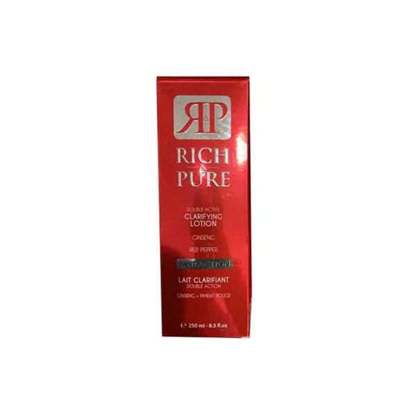 R&P RICH&PURE DOUBLE ACTIVE CLARIFYING LOTION 250ML R&P RICH&PURE DOUBLE ACTIVE CLARIFYING LOTION 250ML