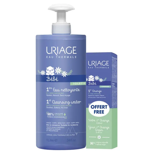 URIAGE BEBE CLEANSING WATER 1L