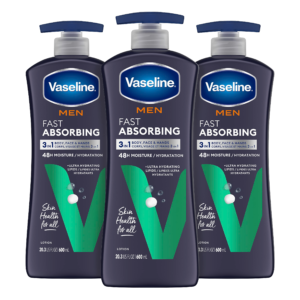 VASELINE MEN FAST ABSORBING 600ML