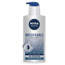 NIVEA MEN BREATHABLE BODY LOTION 400ML
