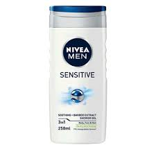 NIVEA MEN SENSITIVE GEL DOUCHE  ASS