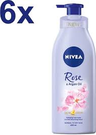 NIVEA OIL IN LOTION LAIT HUILE ROSE 400ML
