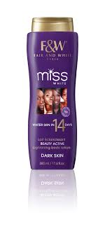 FW MISS WHITE DARK SKIN LAIT 500ML