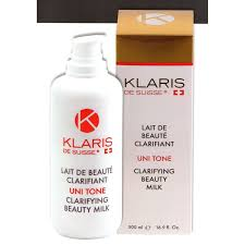 download (64) KLARIS DE SUISSE LAIT CAROTE CLARIFIANT UNI TONE 500ML