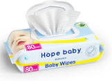 HOPE BABY WIPES 80 PCS