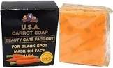 K.BROTHERS USA CARROT/PAPAYA SOAP 120G ASS
