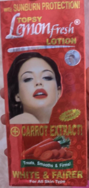 TOPSY LEMON FRESH LOTION CARROT EXTRACT